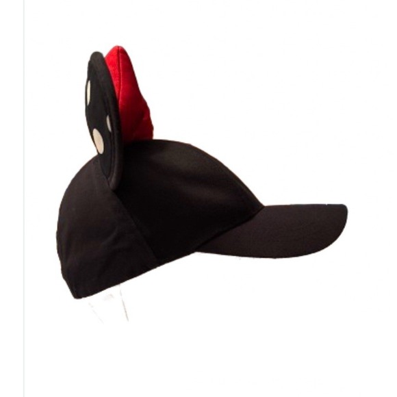 Disney Parks Minnie Mouse Hat NWT Snapback Ears Bow Black New NWT Adult‎ Size - Picture 4 of 6